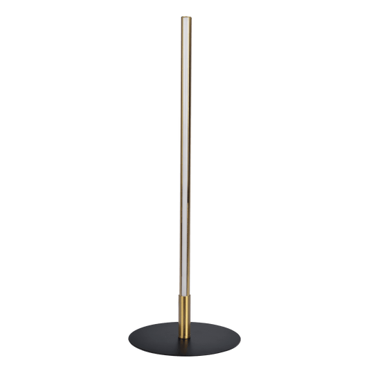 Dimond Black LED Table Lamp with On/Off Switch Round Metal Base