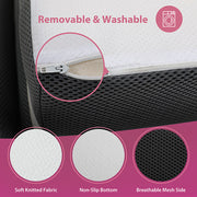 Hollyhock 3" Full Tri-Fold Memory Foam Topper