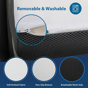 Hollyhock 3" Twin XL Tri-Fold Memory Foam Topper