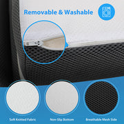 Hollyhock 4" Twin Tri-Fold Memory Foam Topper