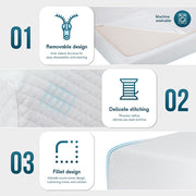 Artemisia 6" Queen Memory Foam Mattress