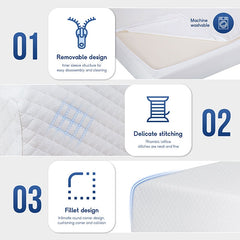 Artemisia 6" Twin Memory Foam Mattress