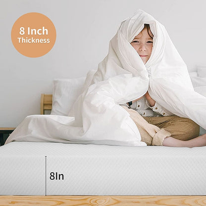 Artemisia 8" E.King Memory Foam Mattress