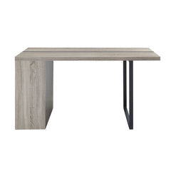 Mesa de comedor rectangular Patwin de 60" de largo
