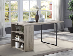 Mesa de comedor rectangular Patwin de 60" de largo