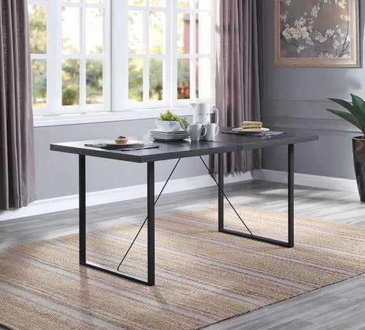 Mesa de comedor rectangular Nakula de 64 pulgadas de largo