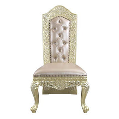 Silla auxiliar tapizada Vatican de 124 cm (juego de 2)