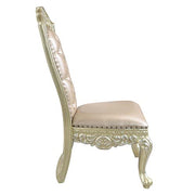 Silla auxiliar tapizada Vatican de 124 cm (juego de 2)