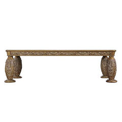 Mesa de comedor rectangular Constantine de 108" de largo