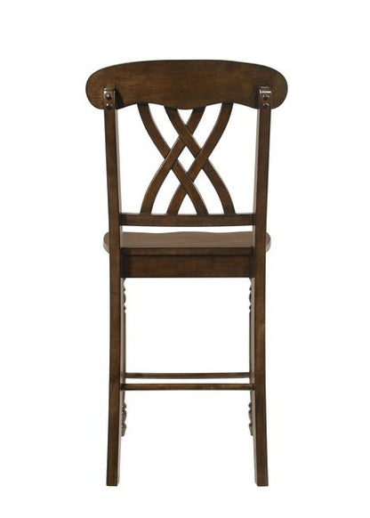 Silla de mostrador Dylan de 42" de alto (juego de 2)