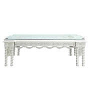 Mesa de comedor rectangular tapizada Vanaheim