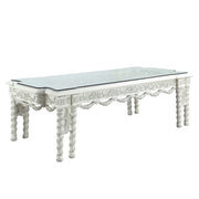 Mesa de comedor rectangular tapizada Vanaheim
