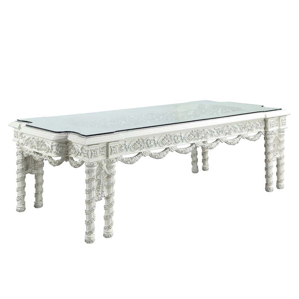 Mesa de comedor rectangular tapizada Vanaheim