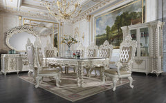 Mesa de comedor rectangular tapizada Vanaheim