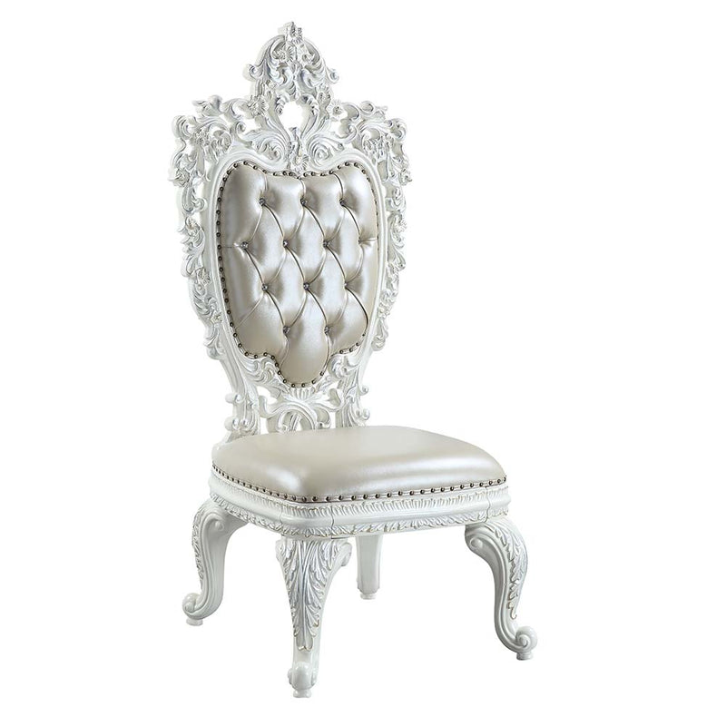 Silla auxiliar tapizada Vanaheim de 60" de alto (juego de 2)