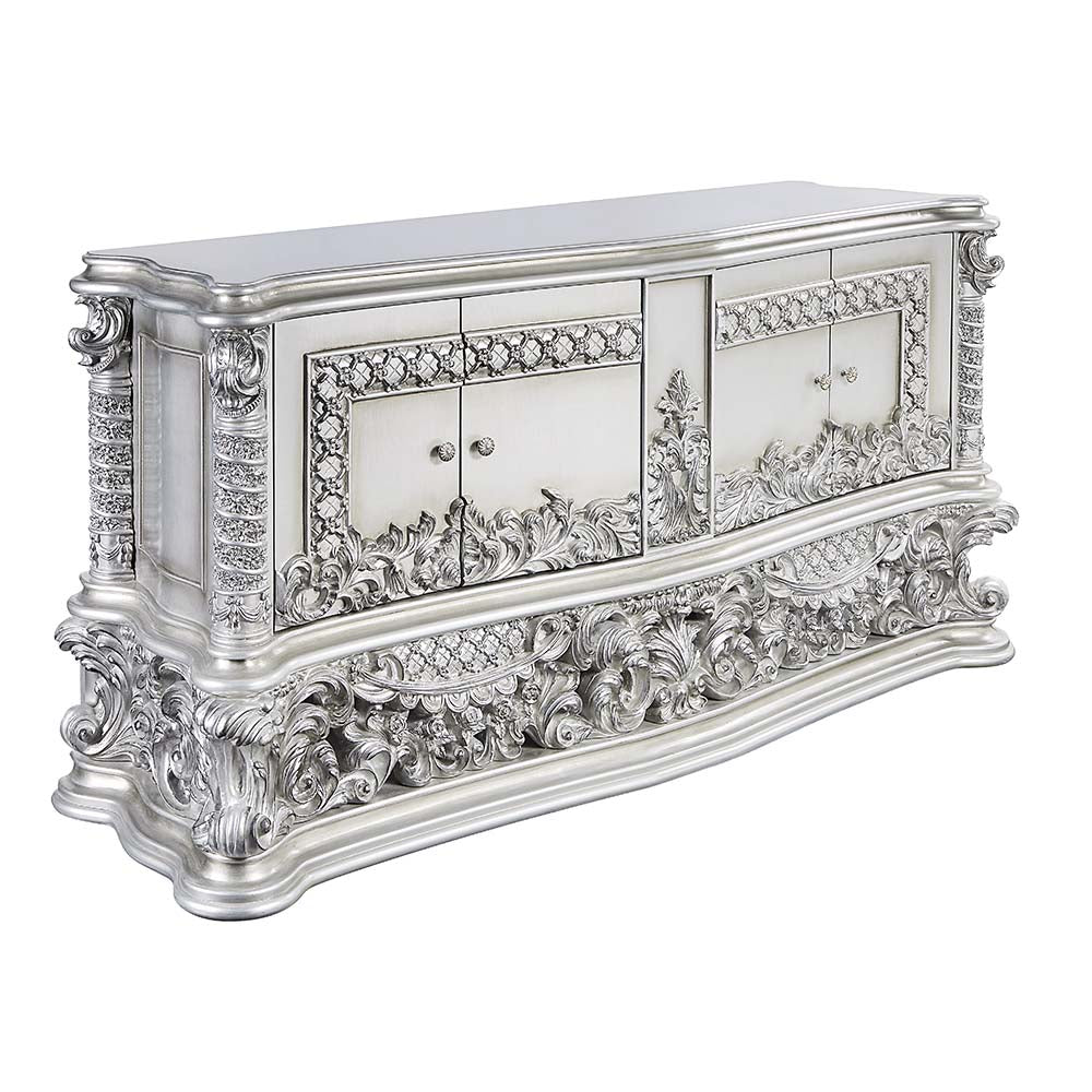 Servidor Valkyrie con pergamino floral