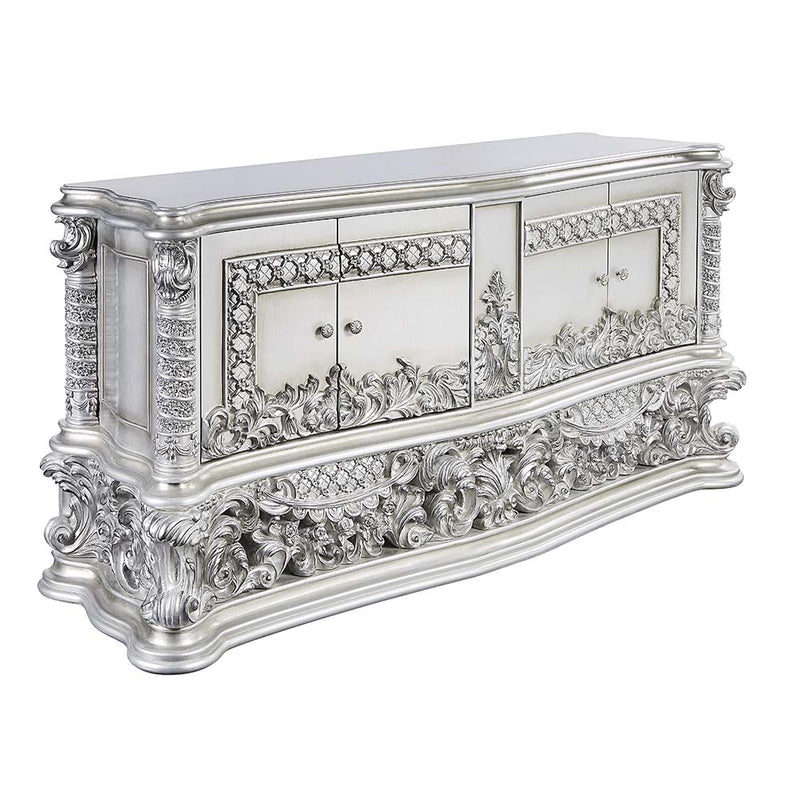 Servidor Valkyrie con pergamino floral