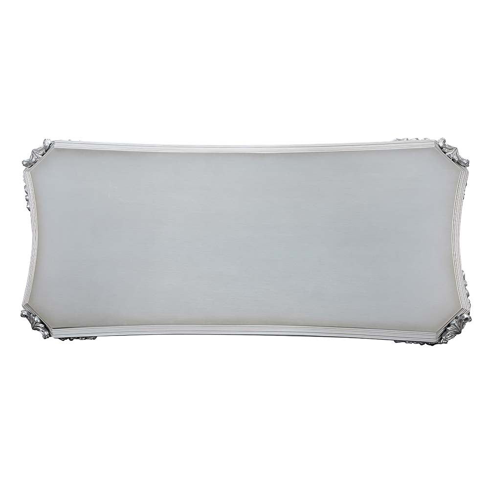 Mesa de comedor rectangular Valkyrie de 108" de largo