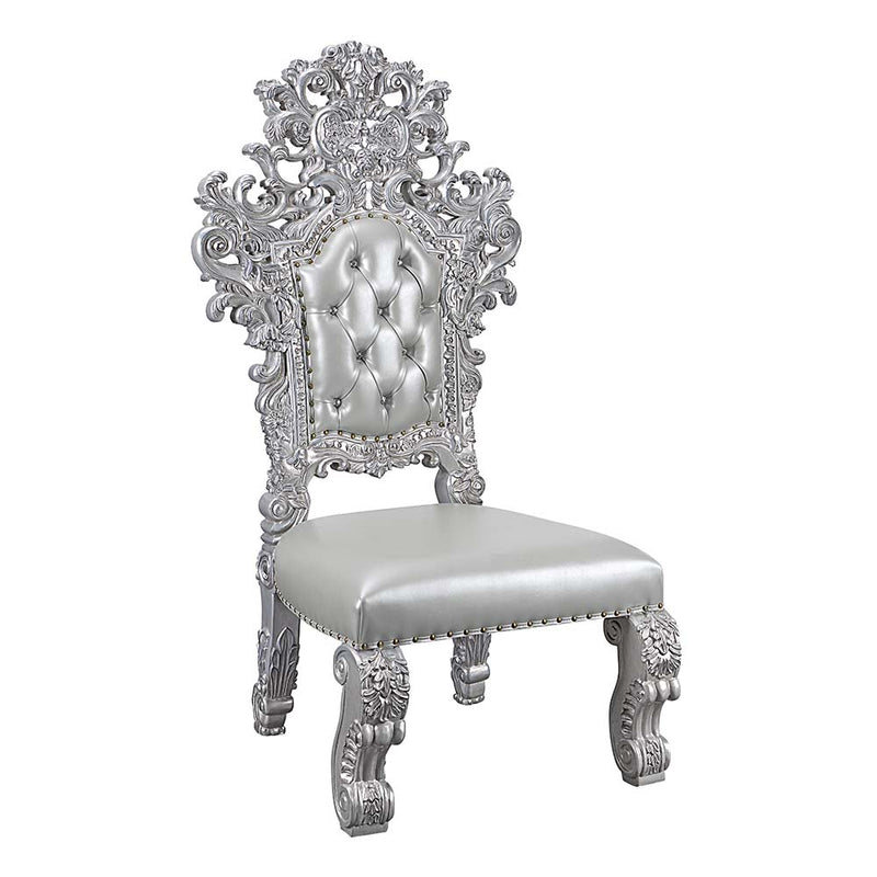 Silla auxiliar tapizada Valkyrie de 60" de alto (juego de 2)