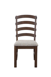 Silla auxiliar tapizada Pascaline de 40" de alto (juego de 2)