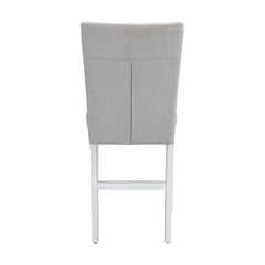 Elizaveta 42"H Velvet Counter Height Chair (Set-2)