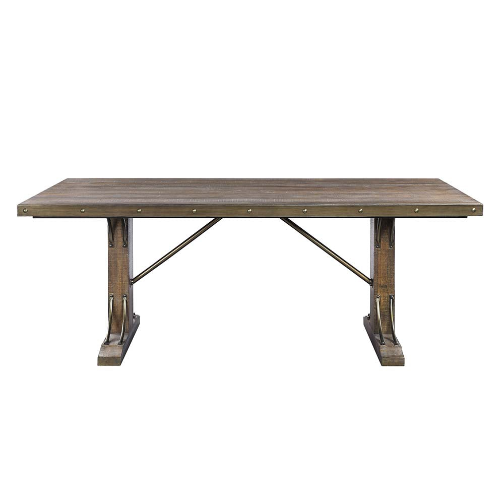 Mesa de comedor rectangular Raphaela de 78" de largo