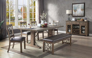 Mesa de comedor rectangular Raphaela de 78" de largo