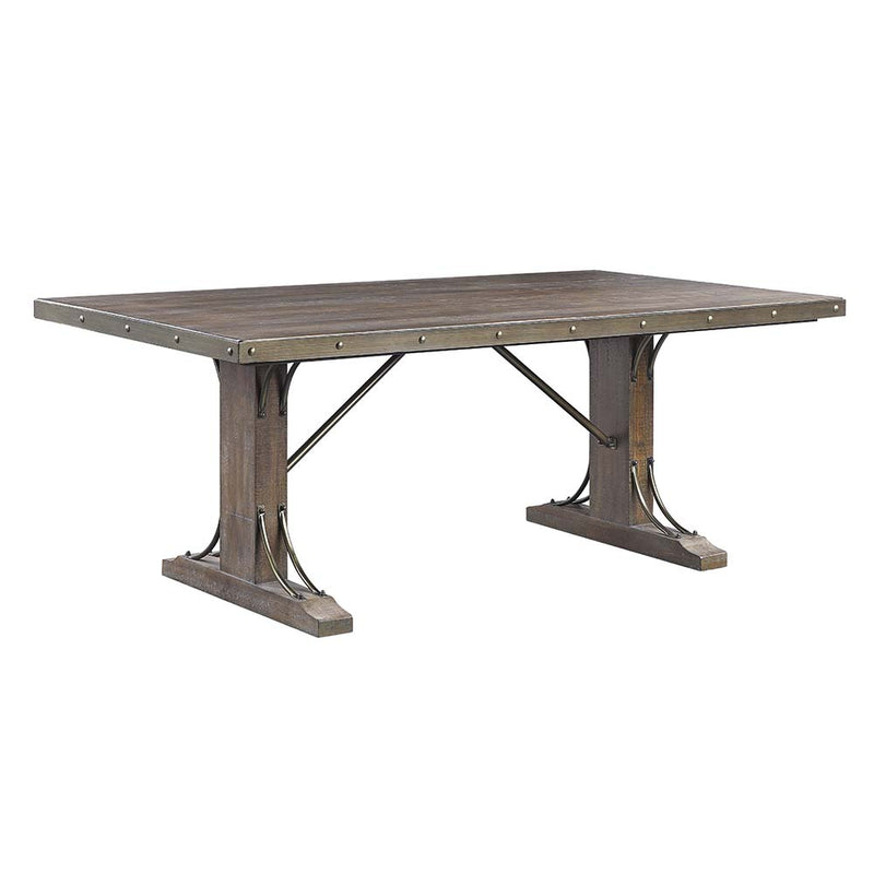 Mesa de comedor rectangular Raphaela de 78" de largo