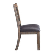 Silla auxiliar tapizada Raphaela de 96 cm de alto (juego de 2)