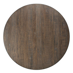 Mesa de comedor redonda y rectangular Raphaela de 54" de largo