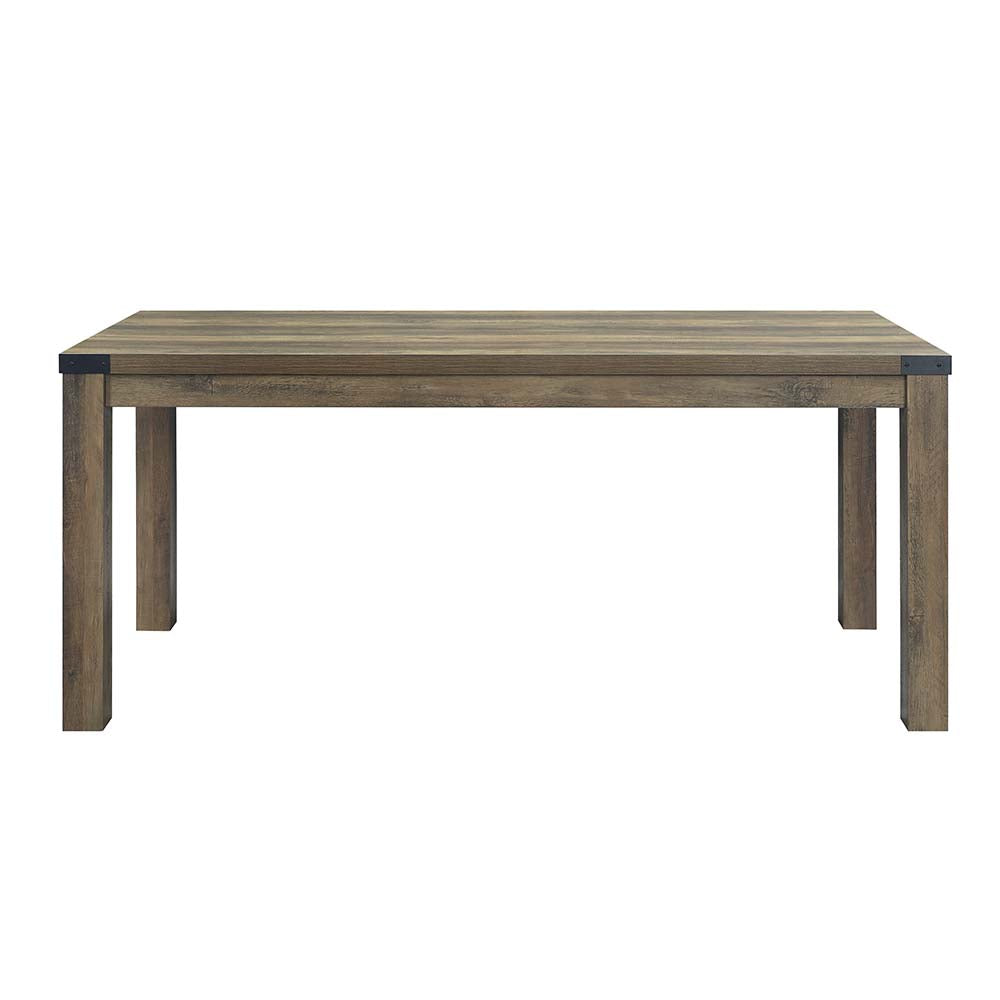 Mesa de comedor rectangular Abiram de 71 pulgadas de largo