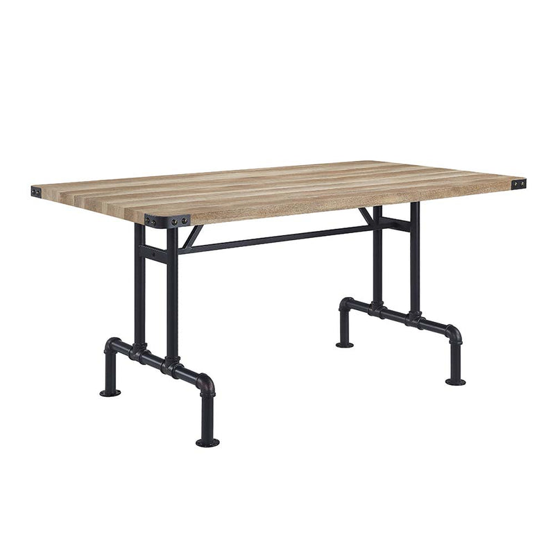 Mesa de comedor rectangular Edina de 64" de largo