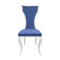Silla auxiliar Azriel de terciopelo de 109 cm (juego de 2)