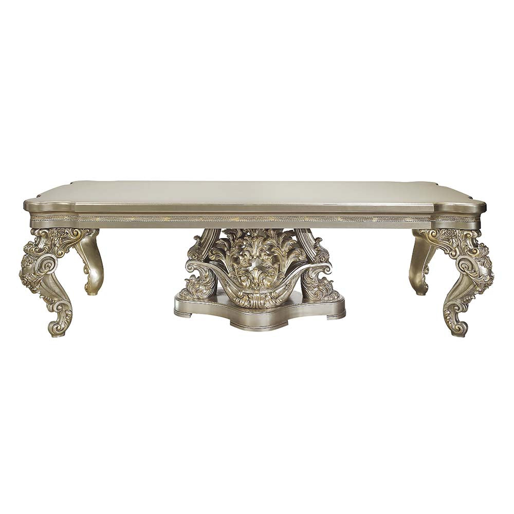 Mesa de comedor rectangular Danae de 110" de largo