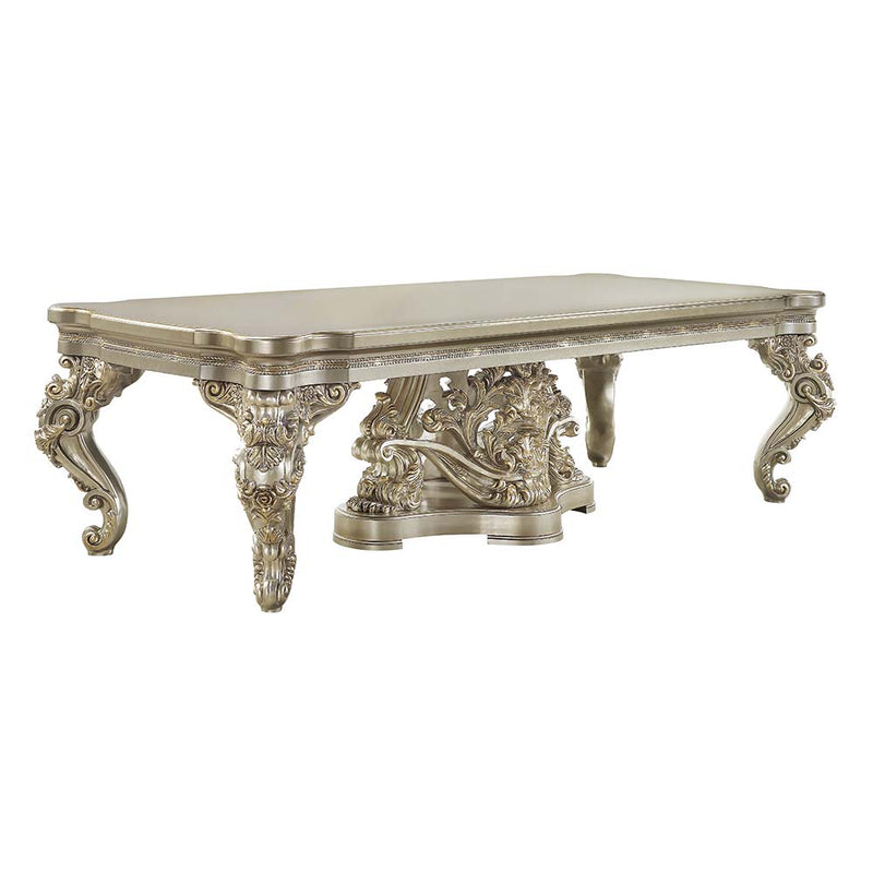 Mesa de comedor rectangular Danae de 110" de largo