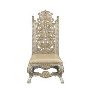 Silla auxiliar tapizada Danae de 63" de alto (juego de 2)