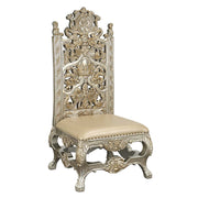 Silla auxiliar tapizada Danae de 63" de alto (juego de 2)
