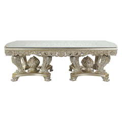 Mesa de comedor rectangular Sorina de 108" de largo
