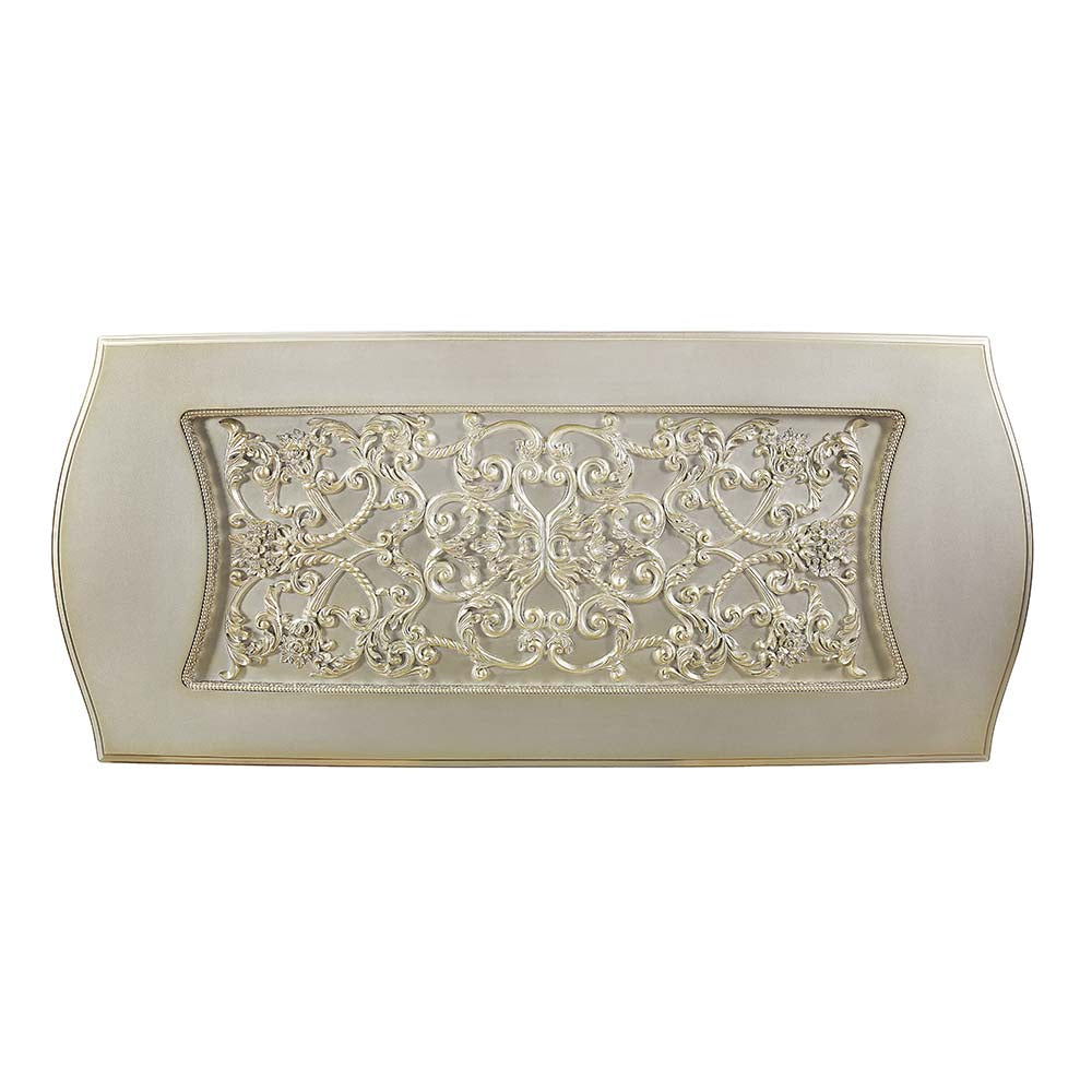 Mesa de comedor rectangular Sorina de 108" de largo