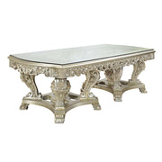 Mesa de comedor rectangular Sorina de 108" de largo