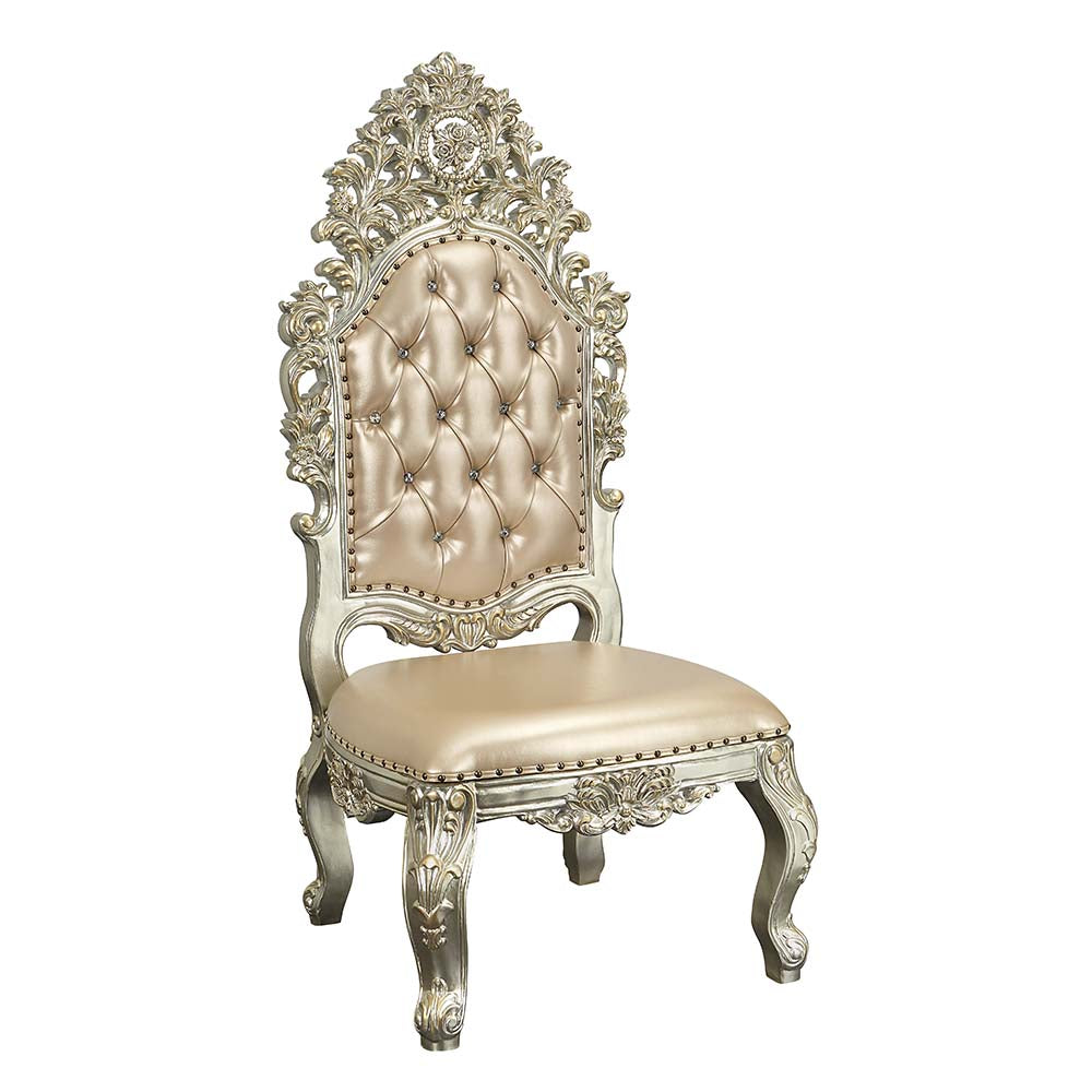Silla auxiliar tapizada Sorina de 60" de alto (juego de 2)