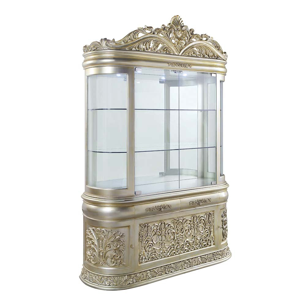 Sorina 6-Door Lighted Curio Cabinet