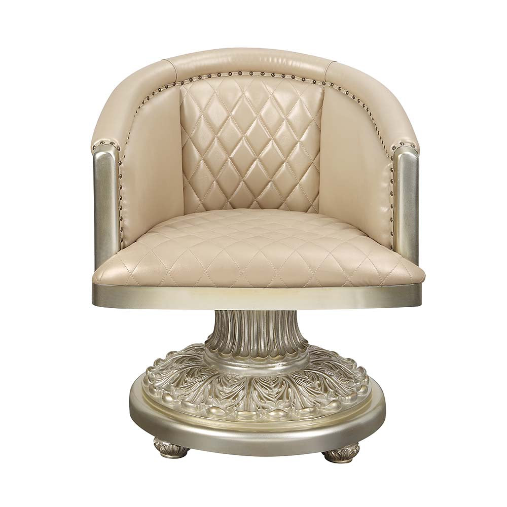 Sillón tapizado Sorina de 38" de alto