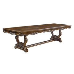 Mesa de comedor rectangular Latisha con base de caballete