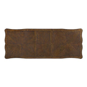 Mesa de comedor rectangular Latisha con base de caballete