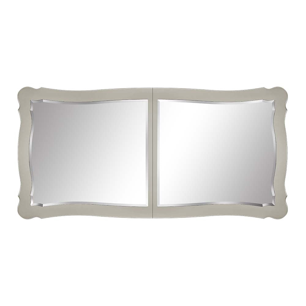 Mesa de comedor extensible rectangular Bently con patas cónicas