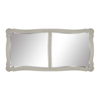 Mesa de comedor extensible rectangular Bently con patas cónicas