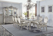 Mesa de comedor extensible rectangular Bently con patas cónicas