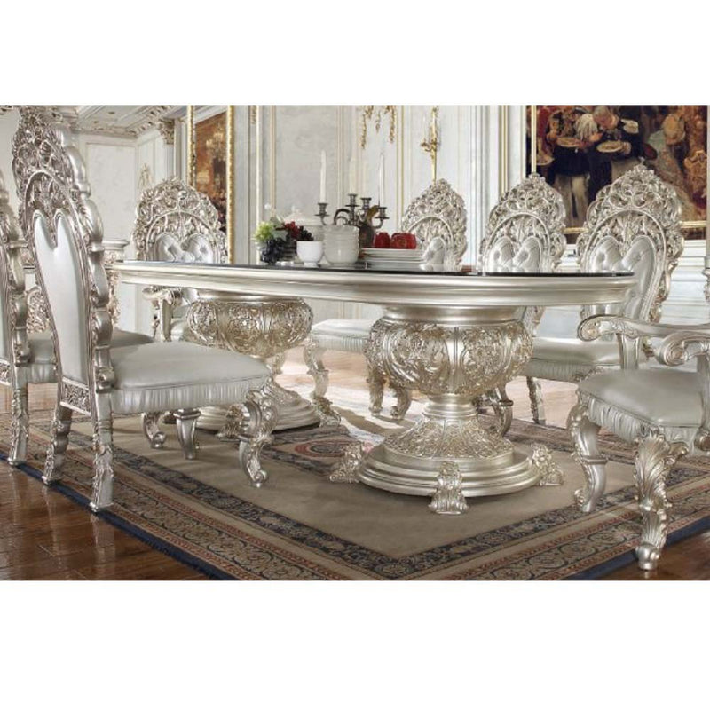 Mesa de comedor rectangular Sandoval de 108" de largo