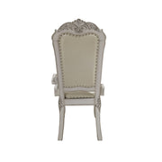 Sillón Dresden de 117 cm de alto con respaldo capitoné y botones (juego de 2)